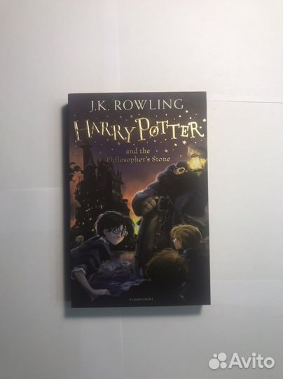 Гарри Поттер и философский камень на английском