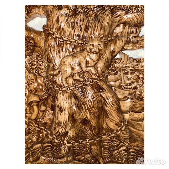 Резное панно 