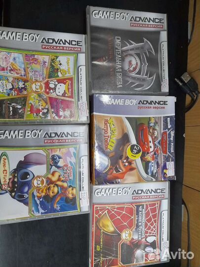 Картриджы для Nintendo switch- Game boy advance