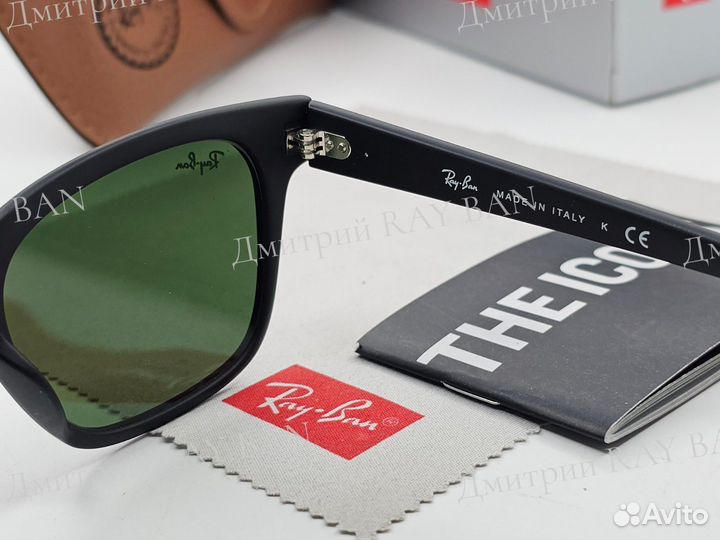 Очки Ray Ban 4323 Matte Classic Green Стекло