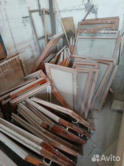 Деревянные окна бу