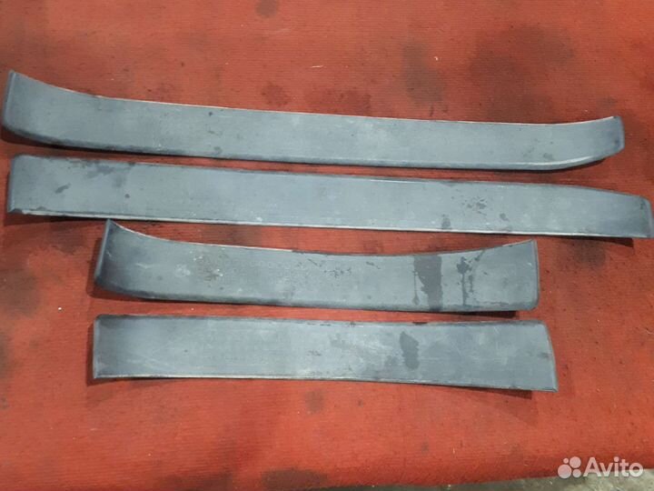 Накладки порога ауди а4 б6