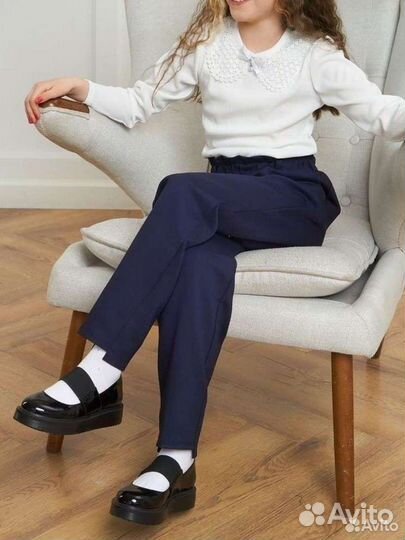 Школьная форма для девочки, брюки, рубашки