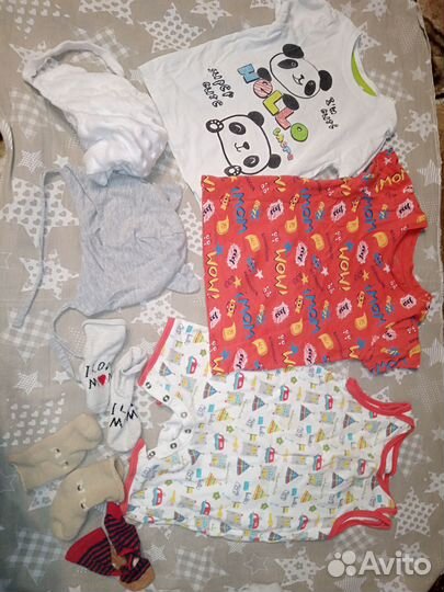 Детские вещи пакетом на мальчика 74 80