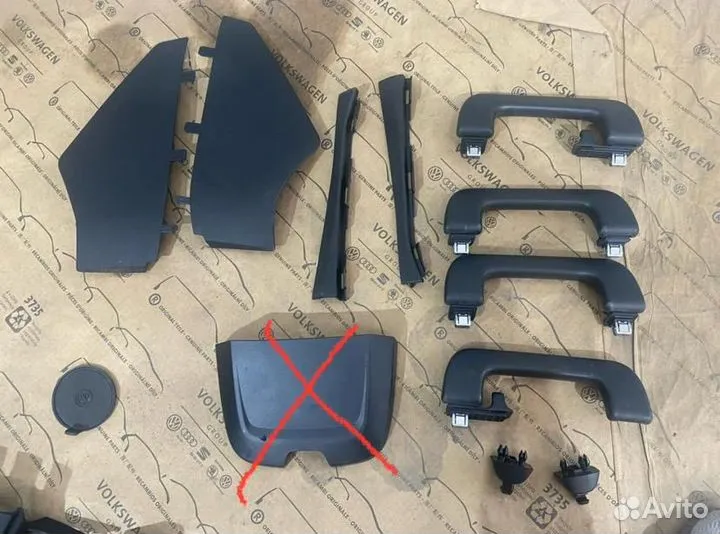 Пластик салона Audi A6 C8 4K 2020 4K0857086