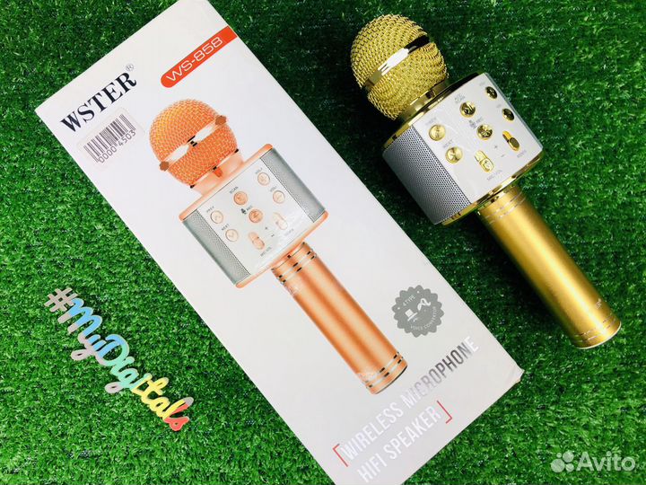 Караоке микрофон Wster WS-858 оригинал