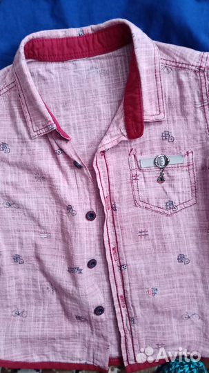 Рубашки и лонгсливы пакетом 86-92