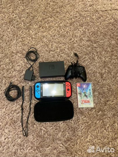 Nintendo switch + комплект