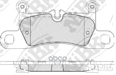 Колодки тормозные дисковые задние NiBK PN0565 Я