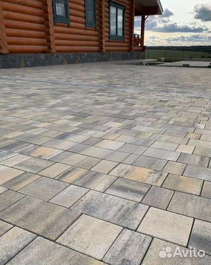 Укладка тротуарной плитки / Укладка брусчатки