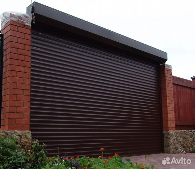 Рулонные ворота уличные ворота
