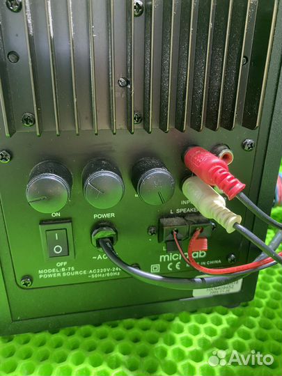 Колонки Microlab 2.0 B75