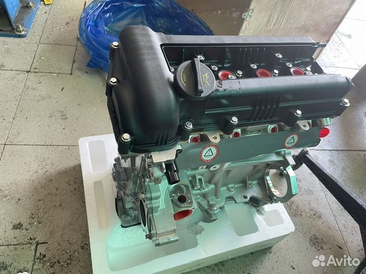 Новый двигатель hyundai solaris g4fc 1.6