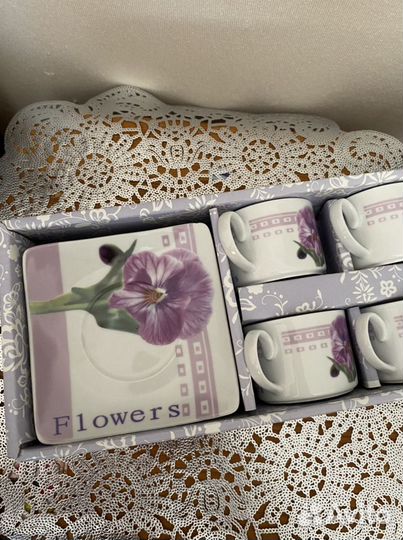 Кофейный сервиз набор для эспрессо