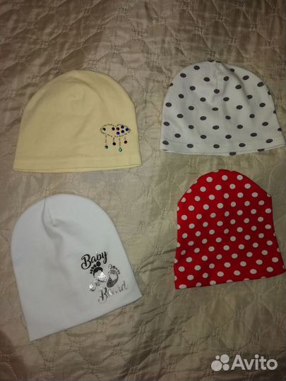 Детские шапочки для девочек