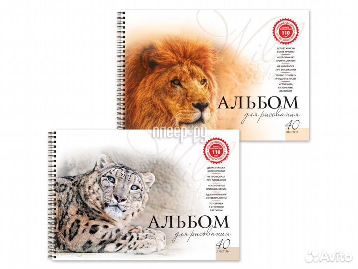 Альбом для рисования Brauberg Благородные кошк
