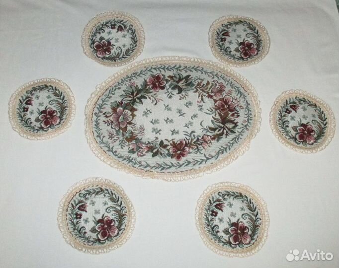 Салфетки гобеленовые