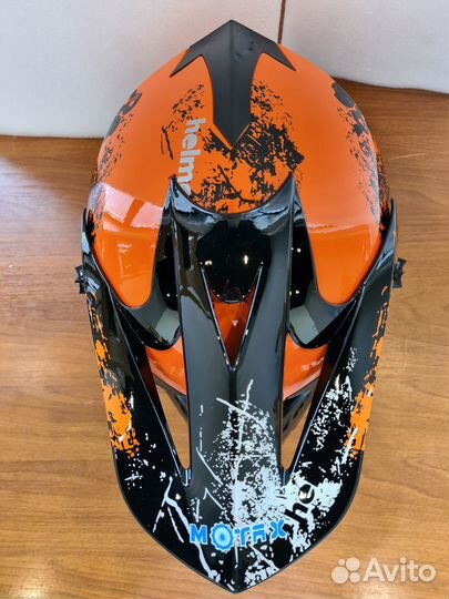 Детский кроссовый шлем