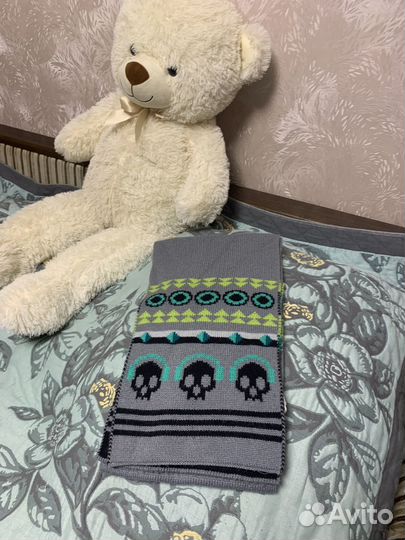 Теплый шарф