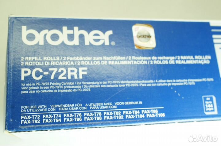 Термопленка для факсов panasonic Brother -50