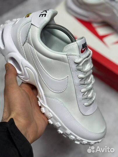 Кроссовки Nike Air Max Tn Waffle White Leather