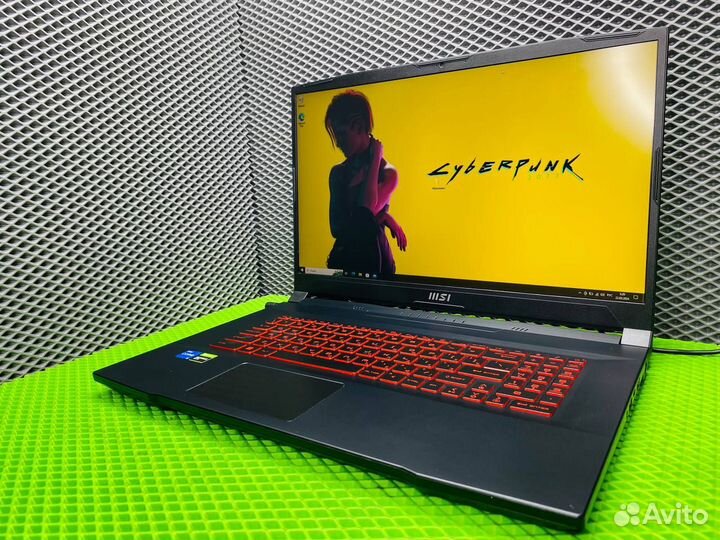 Ноутбук Игровой MSI i5-1300/8/SSD256/GTX1650