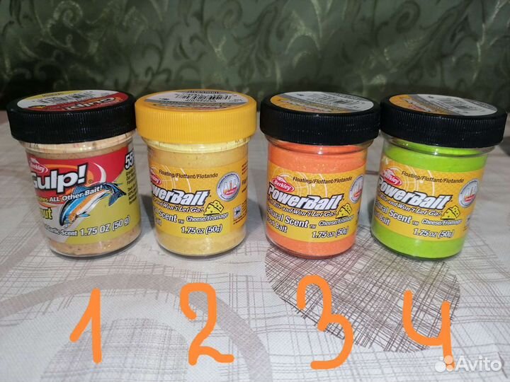 Форелевая паста berkley(оригинал)