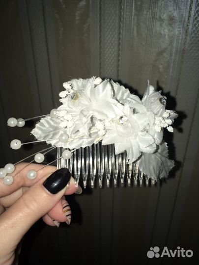 Украшение для свадебной прически