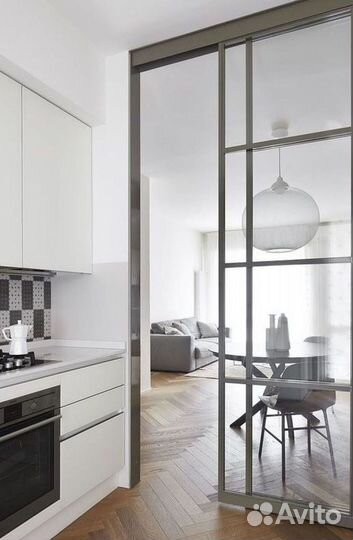 Раздвижные перегородки Лофт