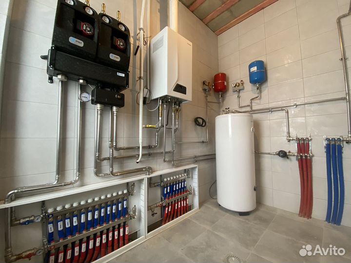 Ремонт отопления установка замена котла