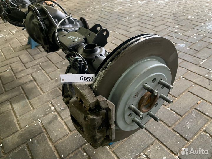 Мост задний