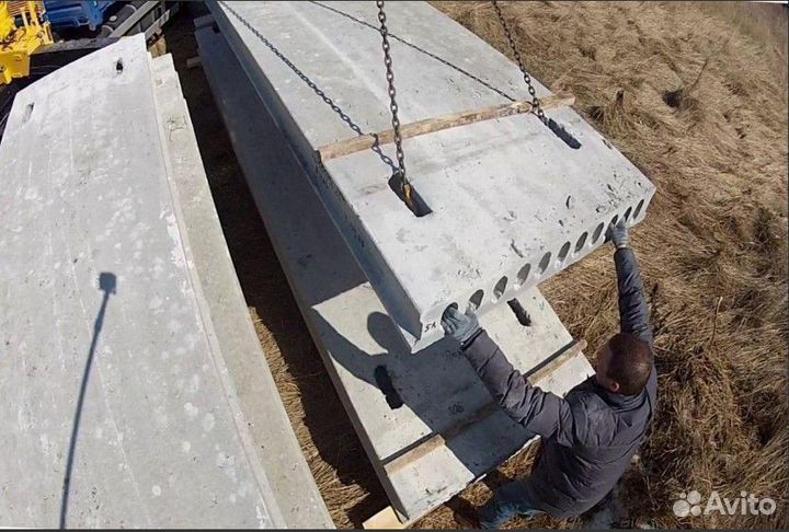 Плиты перекрытий между этажами