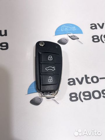 Ключ Ауди А3, А4 Ку2 Ку3 (Ключ Audi A3, А4 Q2, Q3)