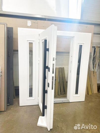 Двери входные металлические, установка