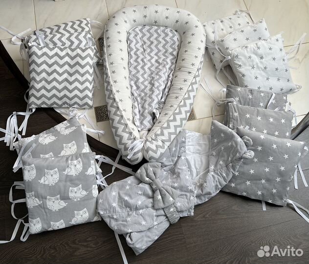 Кокон, бортики, конверт-одеяло на выписку