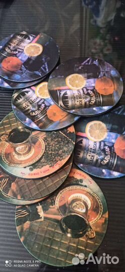 Подставки под стаканы