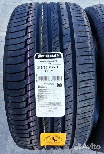 Continental ContiPremiumContact 6 315/35 R22 111Y