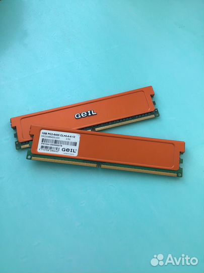 Оперативная память GeiL DDR2 800MHz CL 4