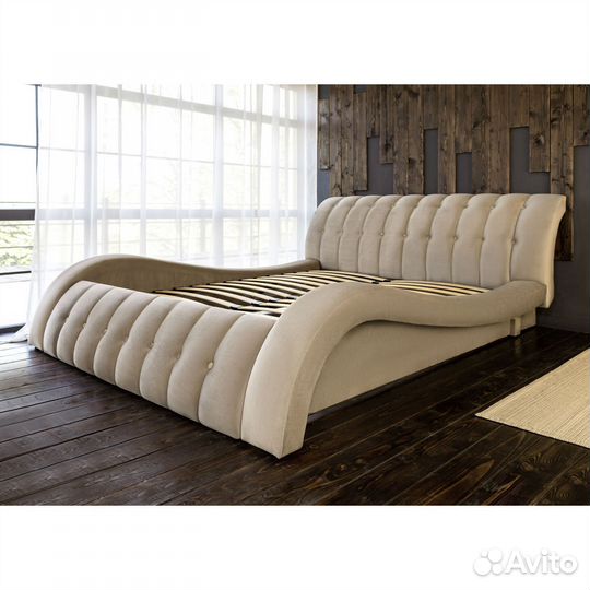 Кровать новая 200х200 Мадрид в велюре