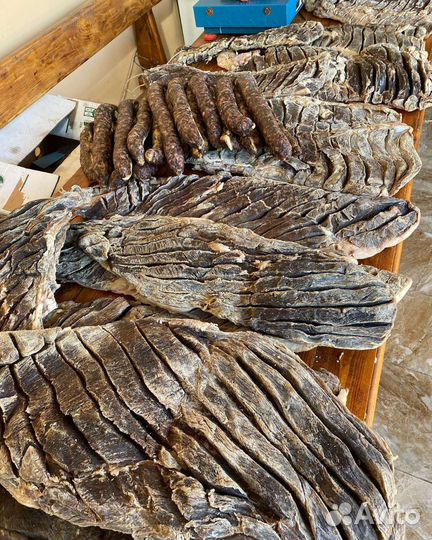 Мясо и колбаса сушёные горные