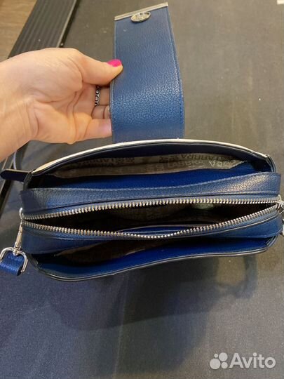 Сумка женская натуральная кожа кросс боди