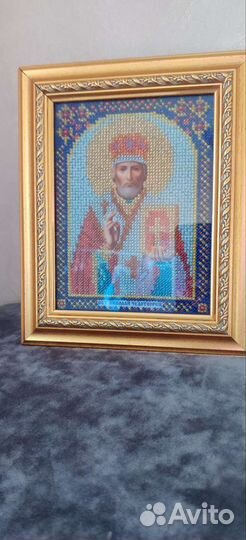 Иконы вышитые бисером