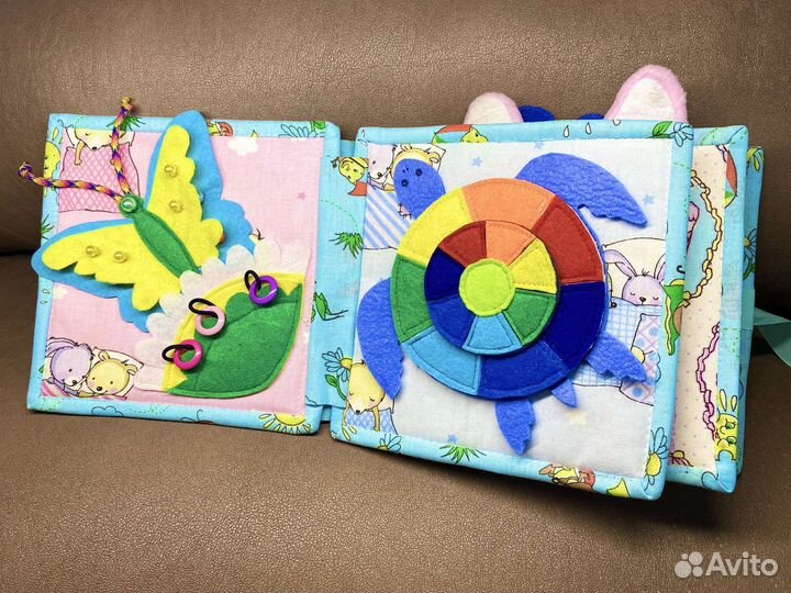 Книжка для малыша фетр