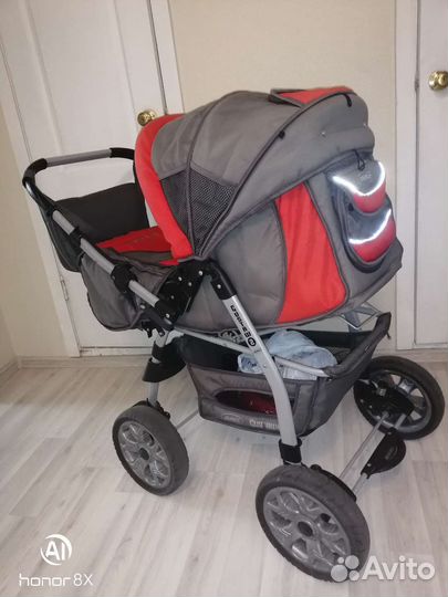 Коляска 2в1 с переносной люлькой