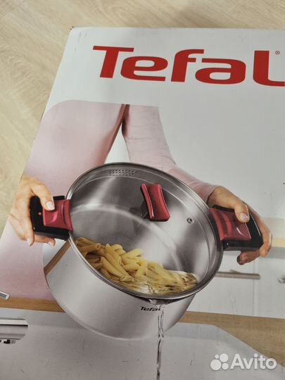 Набор кастрюль Tefal cook & clip