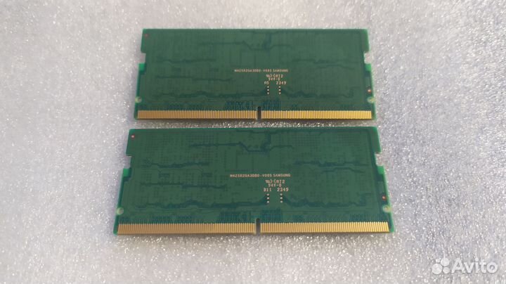 DDR5 SO-dimm 2x16gb 5600, цена за планку есть пара