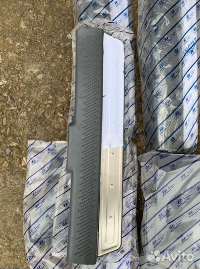 Порожки салона Хундай сантафе Классик