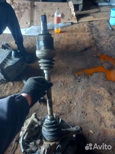 Привод левый Opel Corsa D