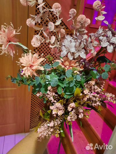 Искусственные цветы для декора