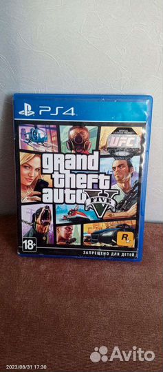 Гта 5 диск на пс 4 комп ноут